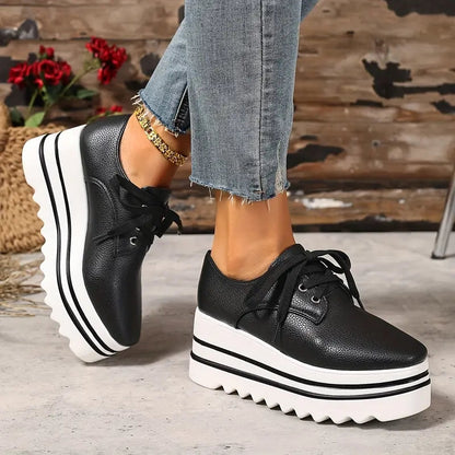 Jessica Chic Platform Sneakers | Elevated Casual Sneakers