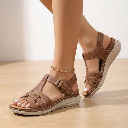 Orthopedic Wedge Sandals for Women – Ergonomic Comfort & Support
