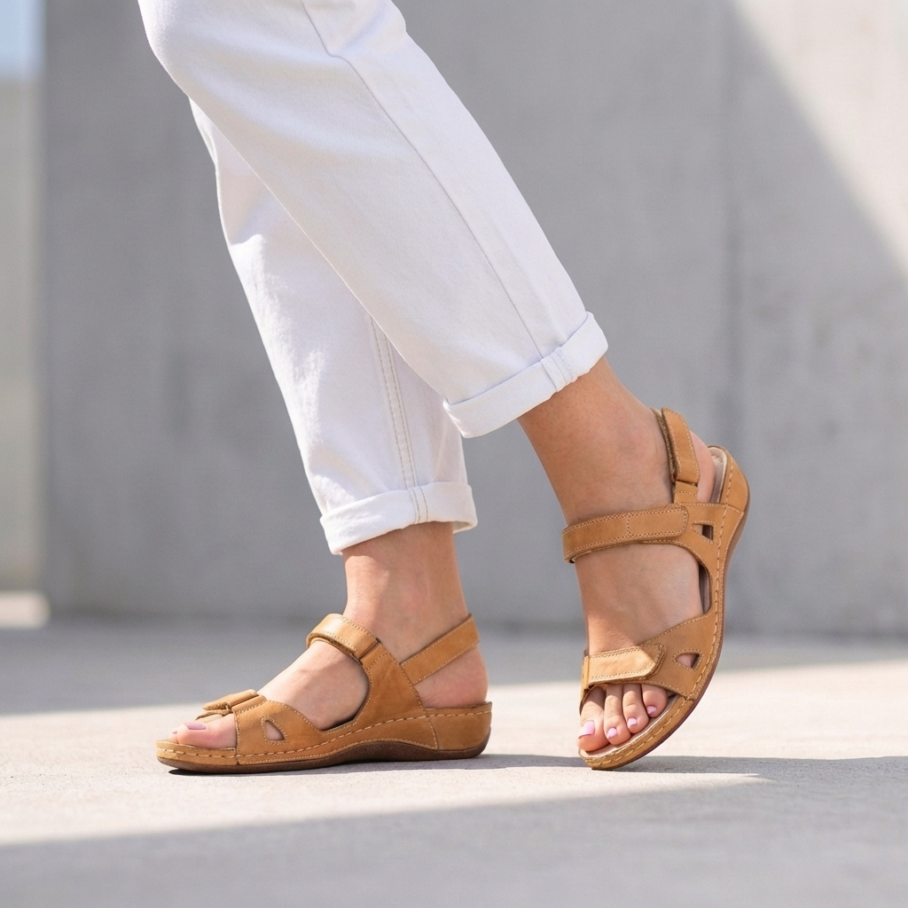 Orthopedic Ankle-Strap Sandals for Women – Ergonomic Comfort & Support