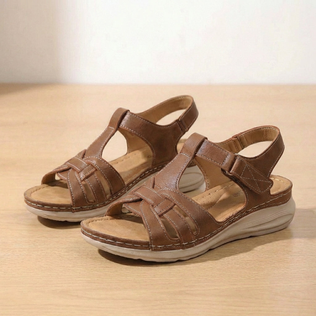 Orthopedic Wedge Walking Sandals for Women – All-Day Comfort & Support