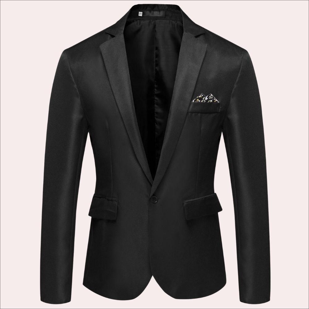Niccolò Tailored Fit Blazer | Single-Breasted, Notch Lapel Blazer