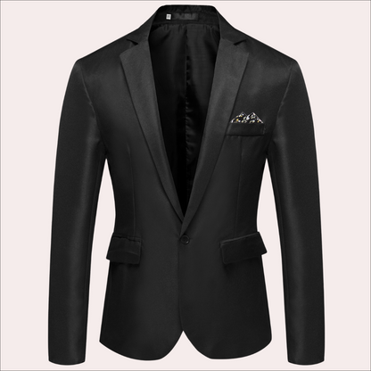 Niccolò Tailored Fit Blazer | Single-Breasted, Notch Lapel Blazer