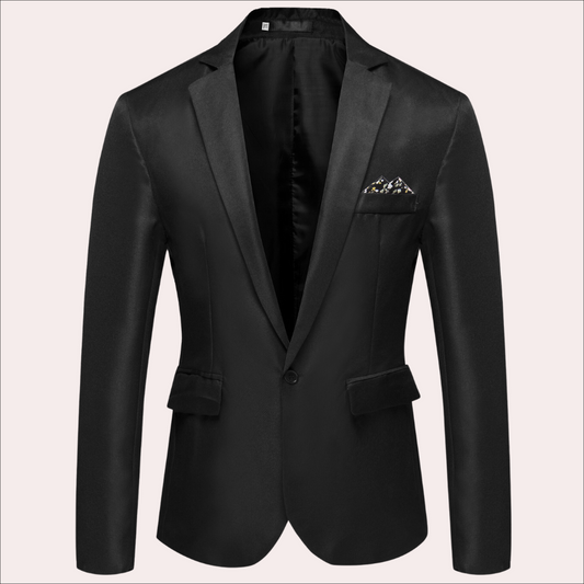 Niccolò Tailored Fit Blazer | Single-Breasted, Notch Lapel Blazer