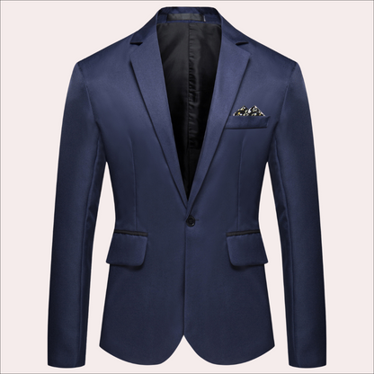 Niccolò Tailored Fit Blazer | Single-Breasted, Notch Lapel Blazer