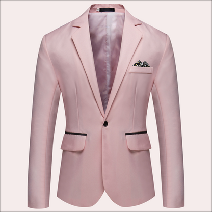 Niccolò Tailored Fit Blazer | Single-Breasted, Notch Lapel Blazer