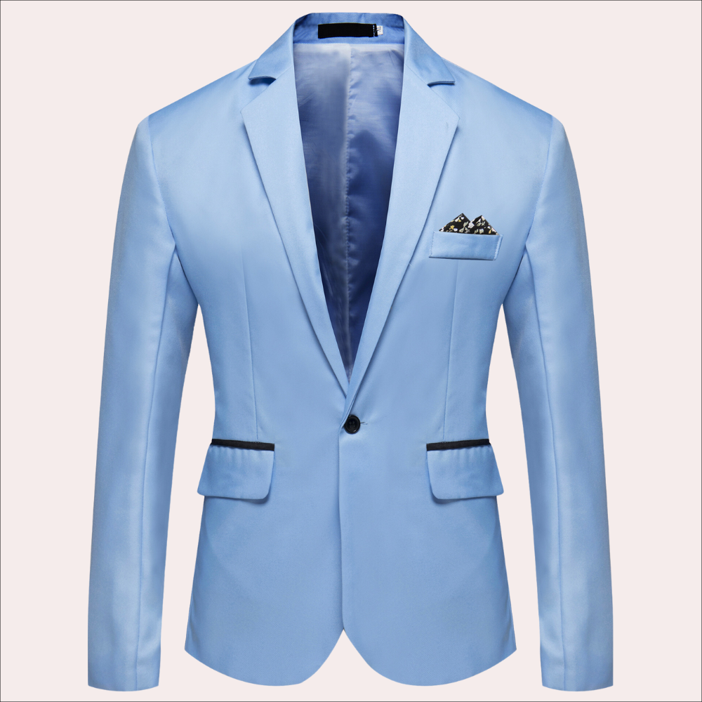 Niccolò Tailored Fit Blazer | Single-Breasted, Notch Lapel Blazer