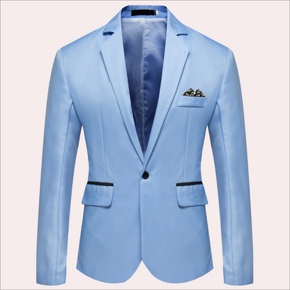 Niccolò Tailored Fit Blazer | Single-Breasted, Notch Lapel Blazer