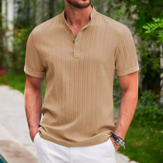Polo men – Regular fit – Breathable fabric – Structured short sleeves
