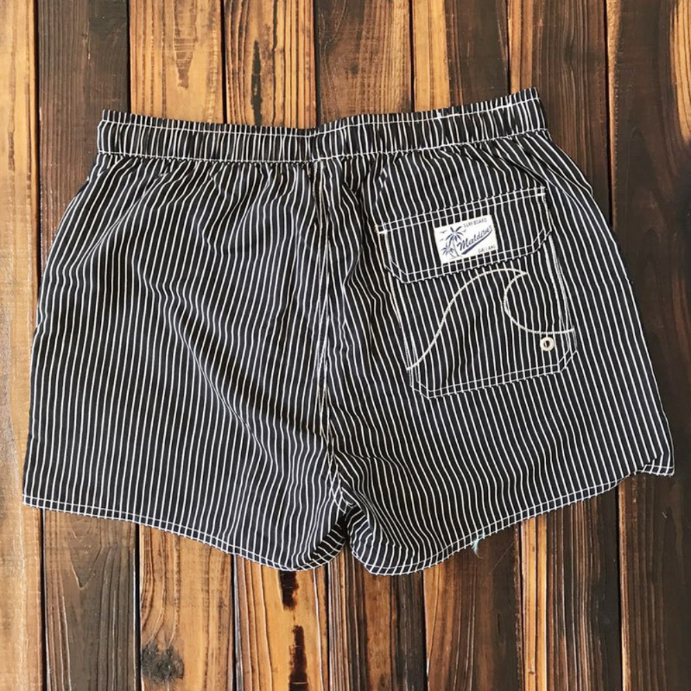 Men's swim shorts – Relaxed fit – Quick-drying – Breathable fabric – Elastic waistband with drawstring