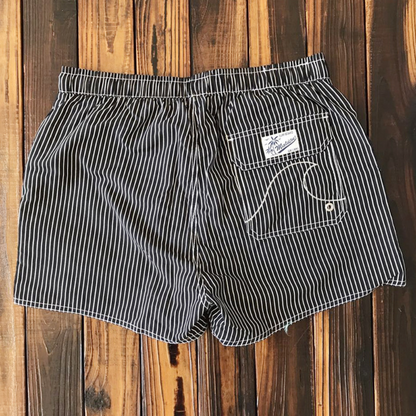Men's swim shorts – Relaxed fit – Quick-drying – Breathable fabric – Elastic waistband with drawstring