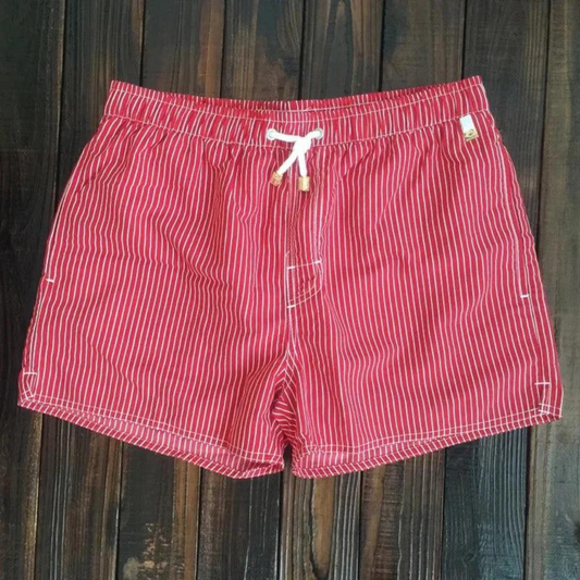 Men's swim shorts – Relaxed fit – Quick-drying – Breathable fabric – Elastic waistband with drawstring
