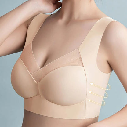 Women's push-up bra – Firm support – Seamless – Wide comfort straps