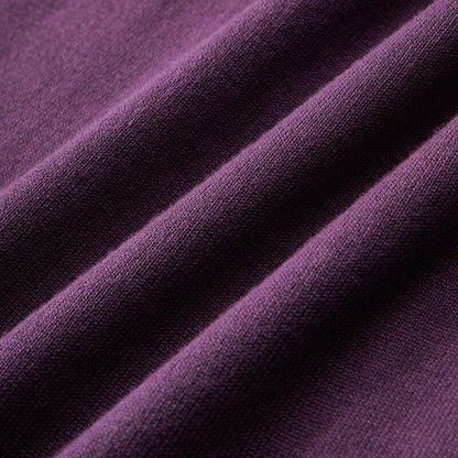 Perforated Ribbed Knit Polo Shirt for Men – Breathable & Comfortable