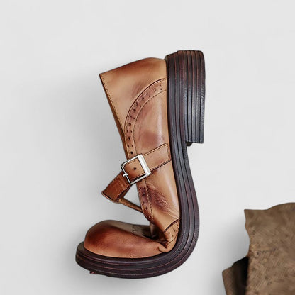 Gabriella Leather T-Strap Shoes | T-Strap Shoes