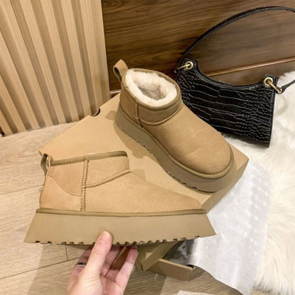 Bianca Ankle Winter Boots | Fleece Lined Winter Boots
