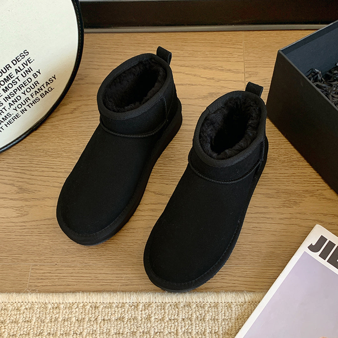 Bianca Ankle Winter Boots | Fleece Lined Winter Boots