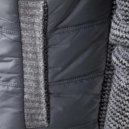 Max Quilted Hybrid Jacket | Collared Hip-Length Hybrid Jacket