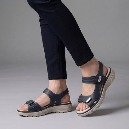 Orthopedic Adjustable-Strap Sandals for Women – Comfort & Support