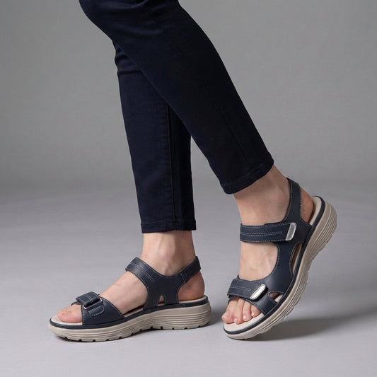 Orthopedic Adjustable-Strap Sandals for Women – Comfort & Support