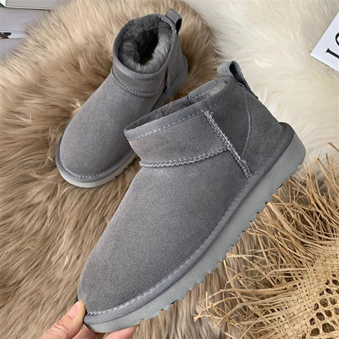 Bianca Ankle Winter Boots | Fleece Lined Winter Boots
