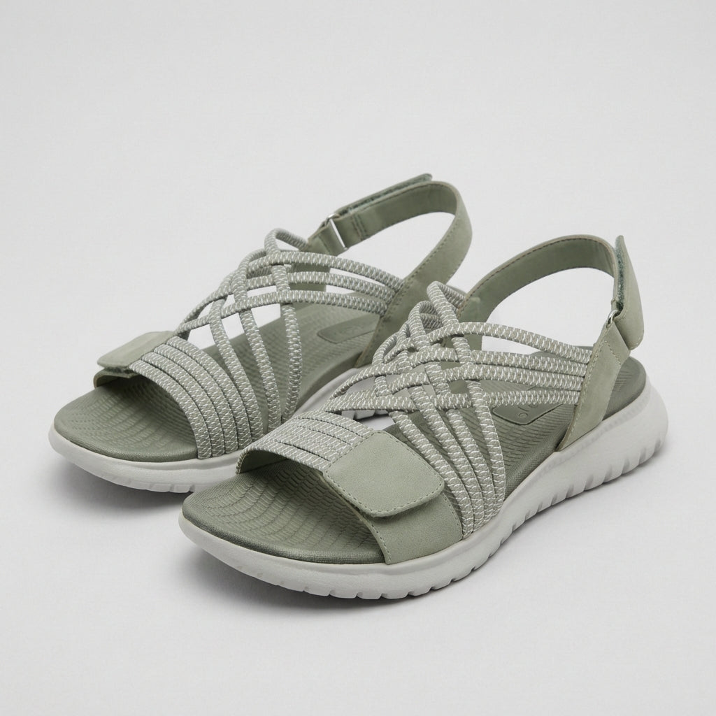 Orthopedic Multi-Strap Sandals for Women – Ergonomic Comfort & Support