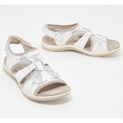 Sandals woman – Open toe – Cushioned sole – Breathable crisscross straps