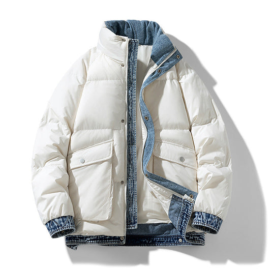 Sebastian Relaxed Fit Down Jacket | Quilted Down Jacket