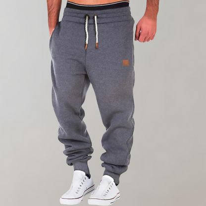 Rory Fleece Relaxed Fit Joggers | Side Pockets Joggers