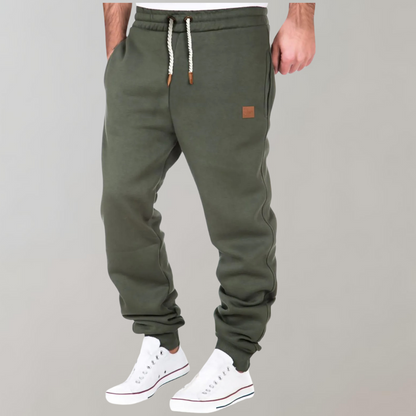 Rory Fleece Relaxed Fit Joggers | Side Pockets Joggers