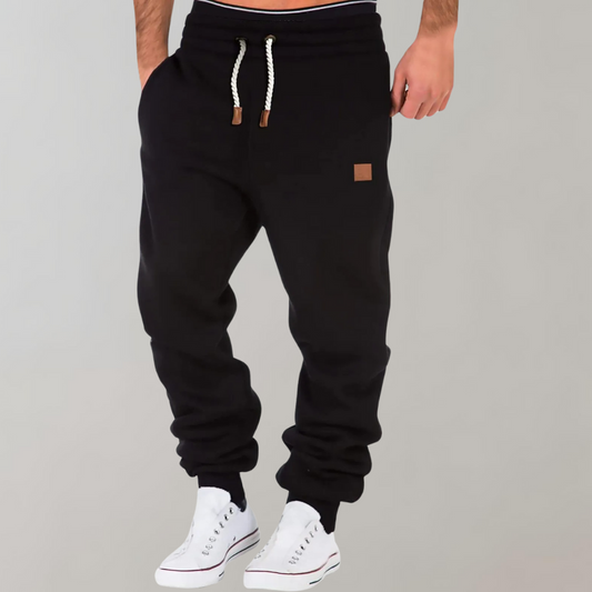 Rory Fleece Relaxed Fit Joggers | Side Pockets Joggers