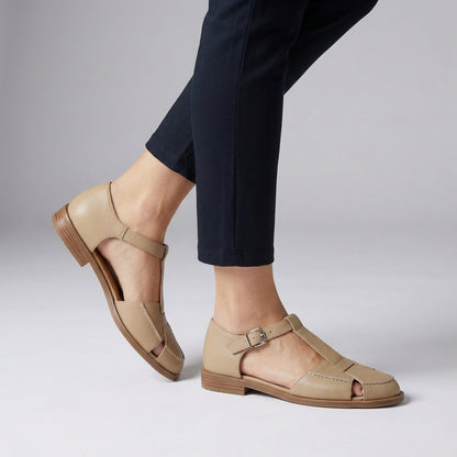 T-Strap Block Heel Mary Jane Sandals for Women – Secure Fit & Comfort