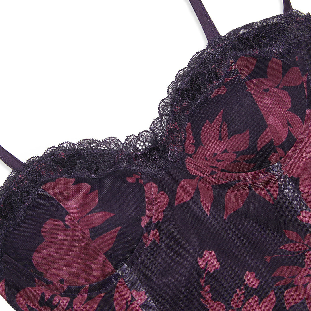 Vittoria Bodycon Maxi Dress | Floral, Sweetheart Neckline Dress