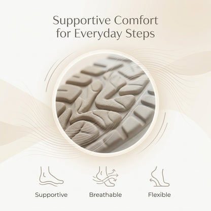 Bow Moccasin-Style Flat Loafers for Women – Breathable Comfort & Support