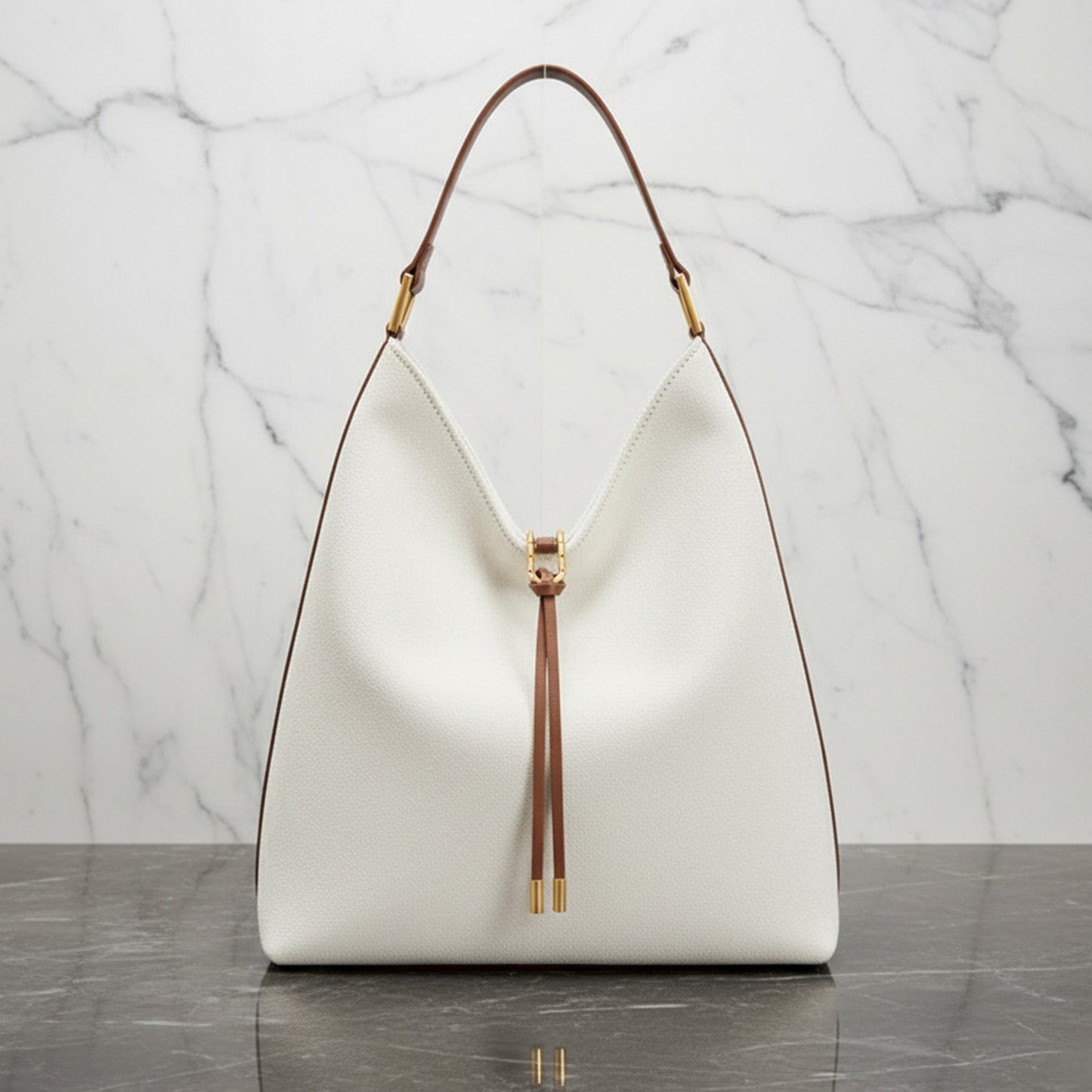 Sofia Slouchy Hobo Bag | Gold-Tone Hardware Hobo Bag