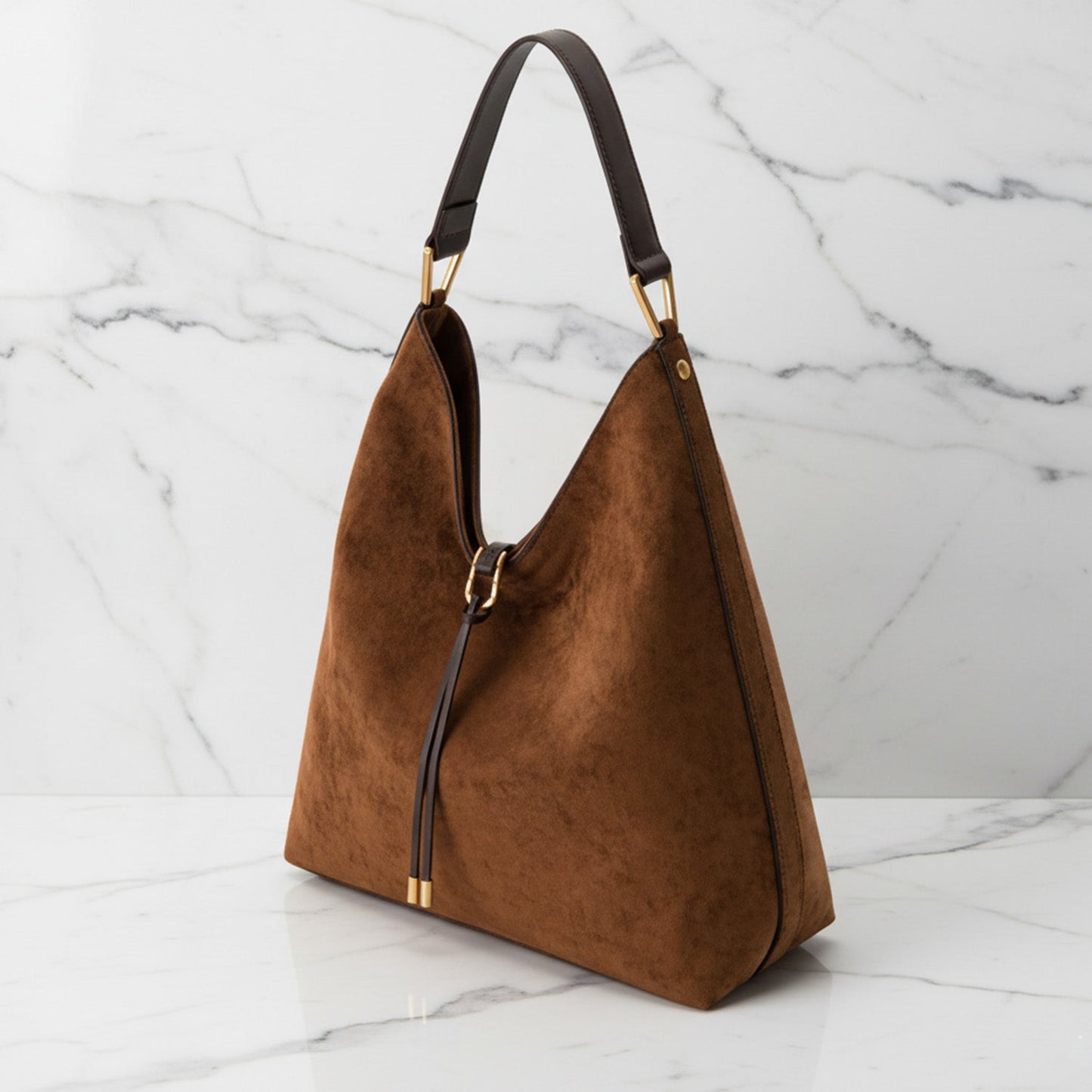 Sofia Slouchy Hobo Bag | Gold-Tone Hardware Hobo Bag