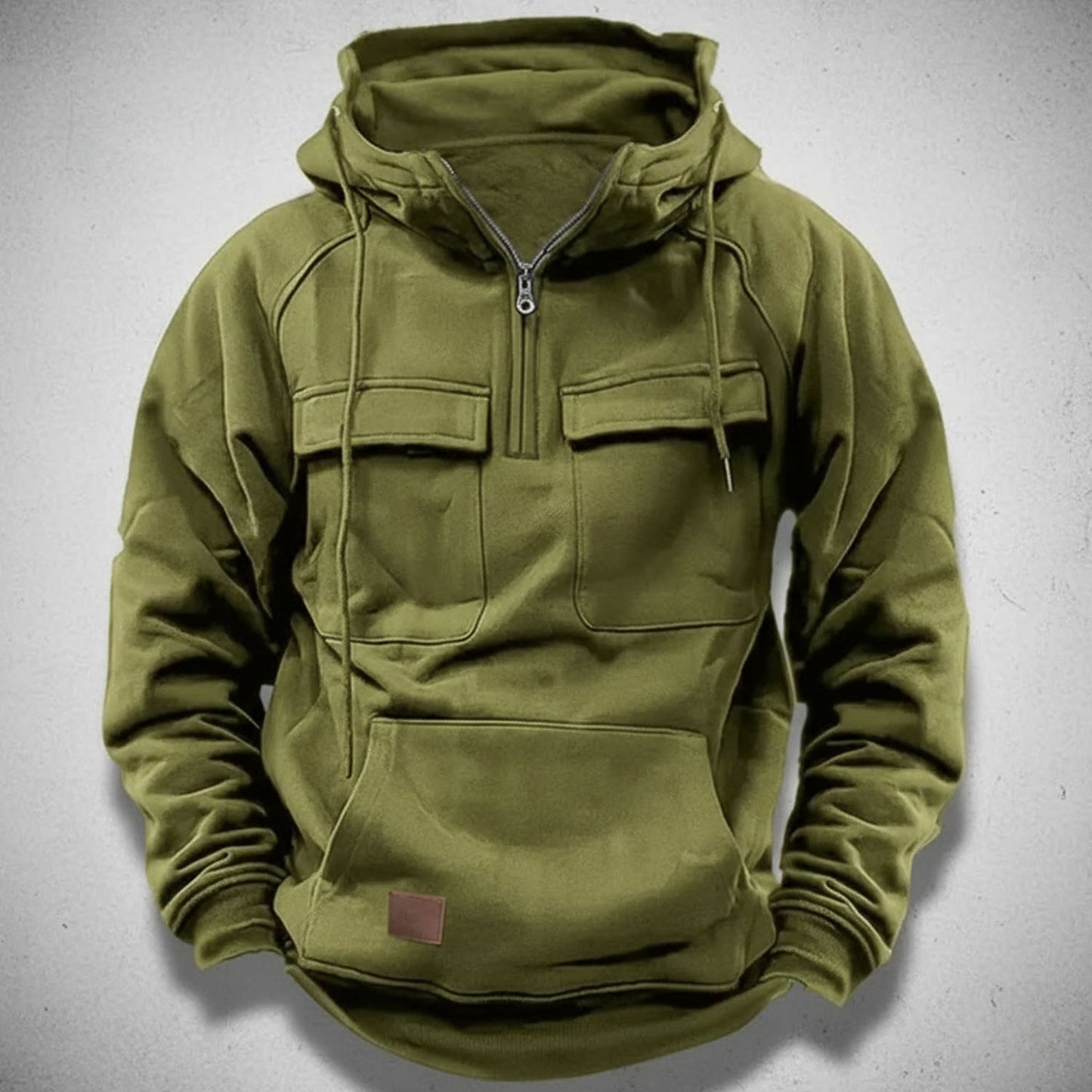 Finley Quarter-Zip Hoodie | Relaxed Fit, Kangaroo Pocket Hoodie