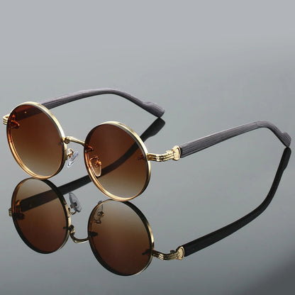 Francesco Round Sunglasses | Gradient Lenses Sunglasses
