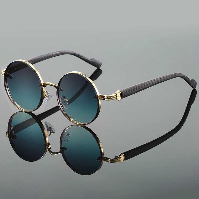 Francesco Round Sunglasses | Gradient Lenses Sunglasses