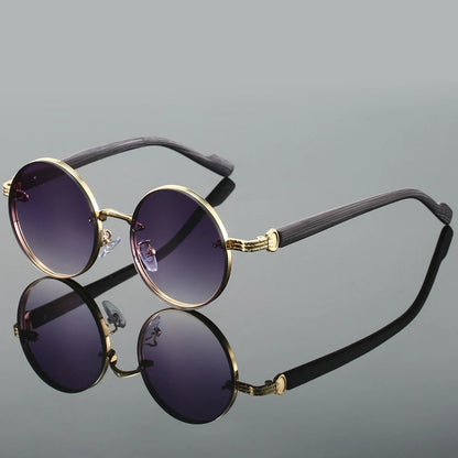Francesco Round Sunglasses | Gradient Lenses Sunglasses