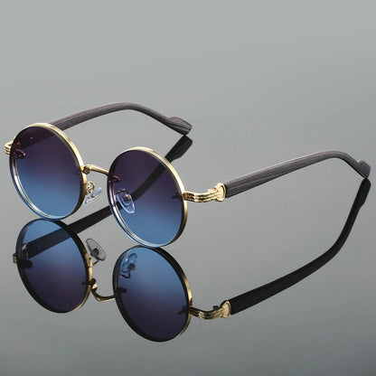 Francesco Round Sunglasses | Gradient Lenses Sunglasses