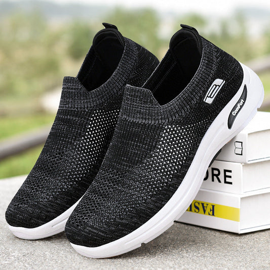 Chaussures décontractées homme – Léger – Enfilage facile – Coupe basse