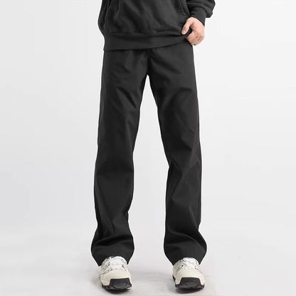 Men's casual pants – Straight cut – Breathable fabric – Loose comfortable fit