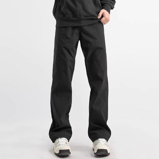 Men's casual pants – Straight cut – Breathable fabric – Loose comfortable fit