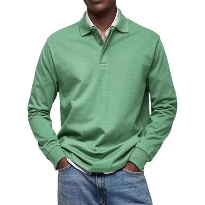 Men's shirt – Long sleeves – Relaxed fit – Breathable natural fibers