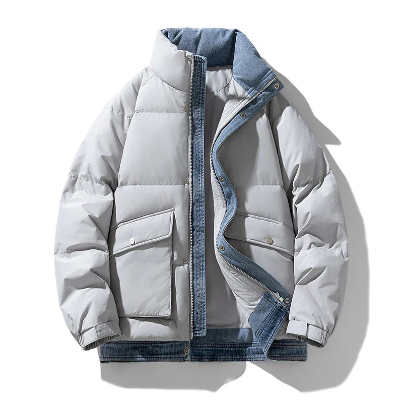 Sebastian Relaxed Fit Down Jacket | Quilted Down Jacket