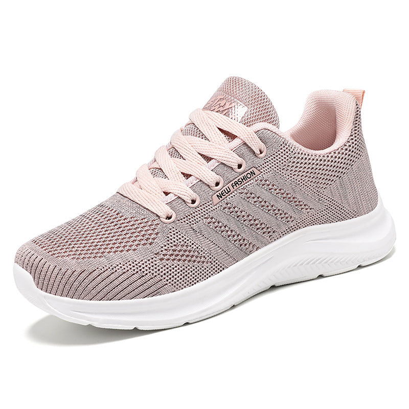 Women's running shoes – Lightweight sole – Low-top lace-up design