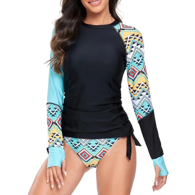 Women's Surf Wetsuit – Long Sleeves – Quick Dry – Fitted Cut – UV Protection