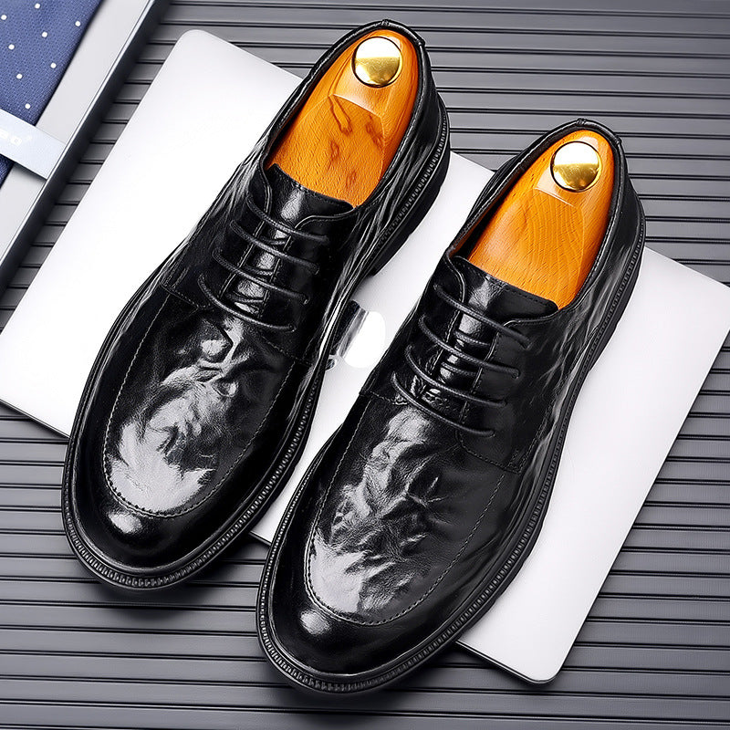 Chaussures habillées homme – Style Oxford – Lacets fermés élégants