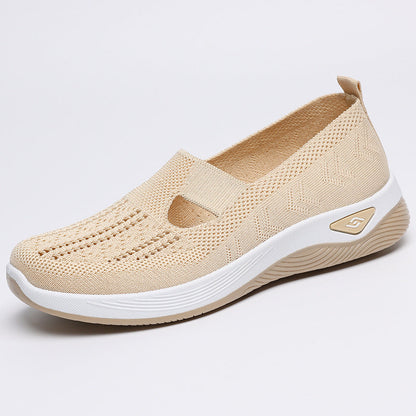 Women's casual shoes – Slip-on – Comfort platform sole