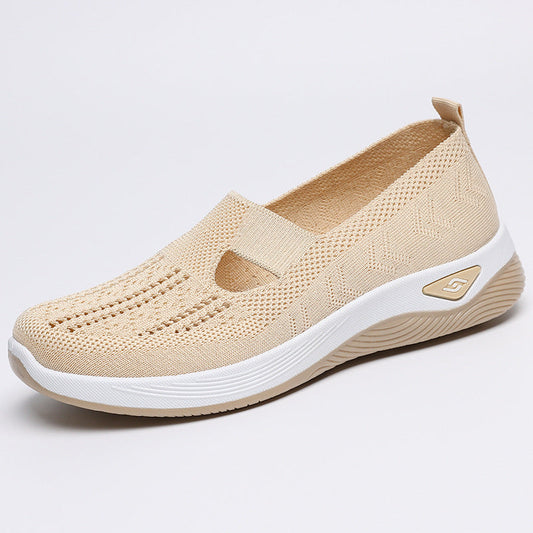 Women's casual shoes – Slip-on – Comfort platform sole
